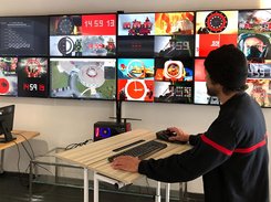 Video wall for control rooms