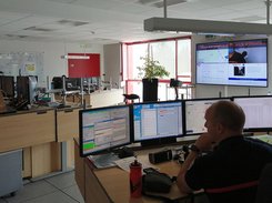 Implementation of the video wall in the SDIS of the loiret department in france