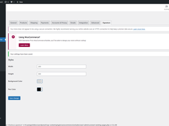 Digital Signature Checkout  Woocommerce Screenshot 1