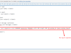 Digital Signature For Contact Form 7 Screenshot 2