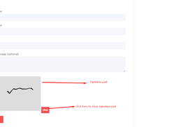 Digital Signature For Contact Form 7 Screenshot 4