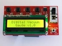 Digital Vacuum Gauge welcome screen