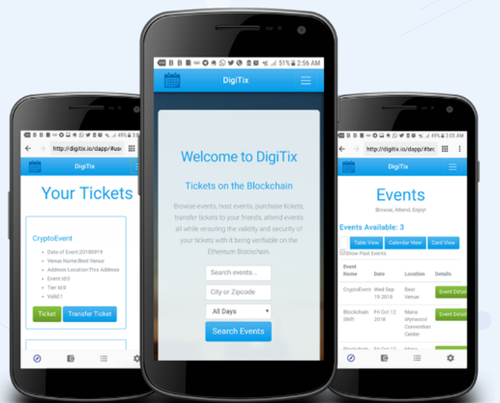 DigiTix Screenshot 1