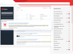 Diligent Risk Intelligence Data Screenshot 1