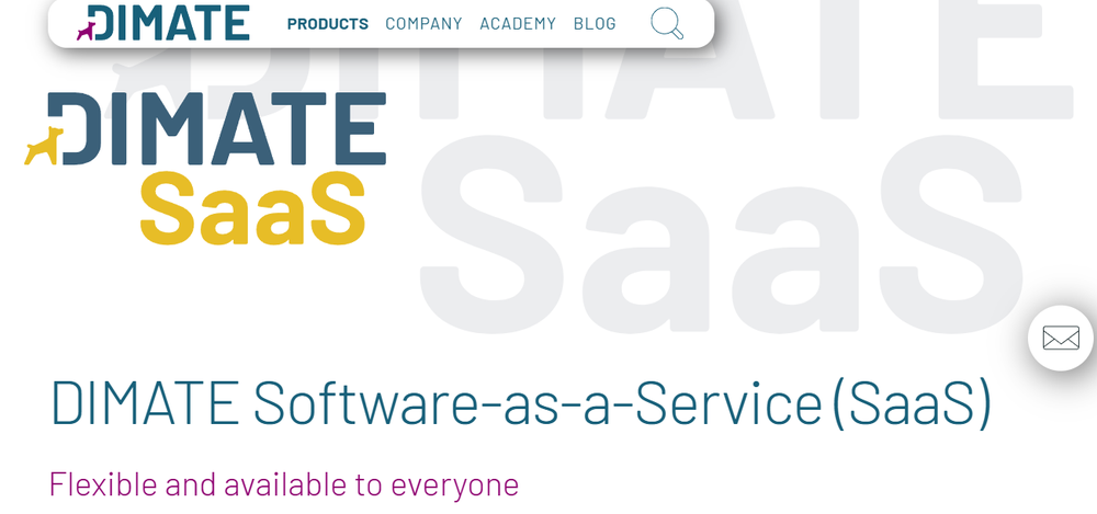 DIMATE SaaS Screenshot 1
