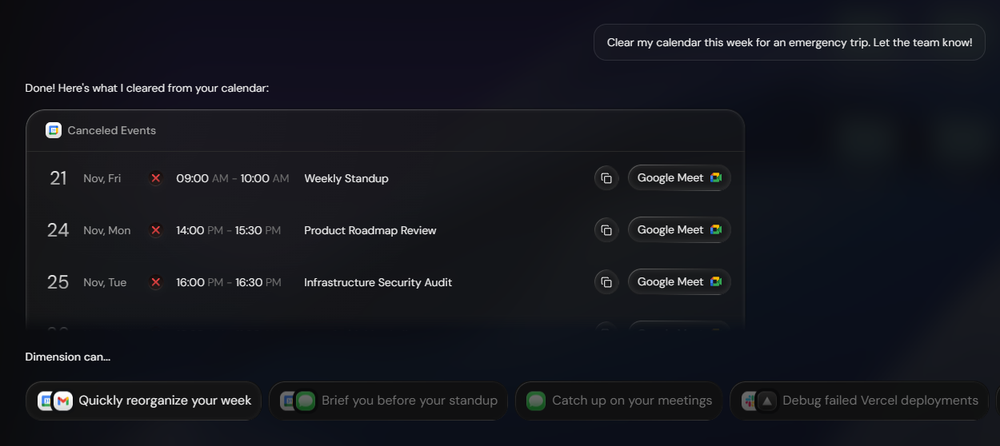 Dimension Screenshot 1