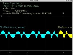 din tone board & oscilloscope