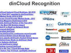 dinCloud Rewards and Recognitions