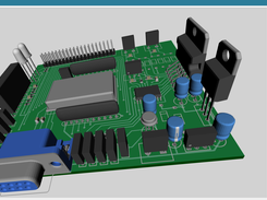 3D View — board preview with STEP export to mechanical CAD