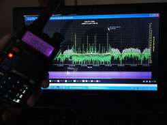 Mod Direct Panoramic Spectrum Analyzer Screenshot 1