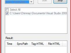 DLSync plugin running, syncing chosen path after each 15 min