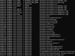 raw output