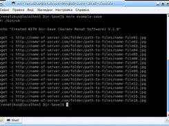 Show result after 3 click's-bash script for wget programm