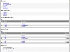 HTML output
