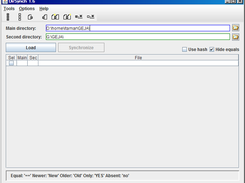 Main screen, version 1.6