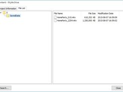 View files what you burned in history interface.