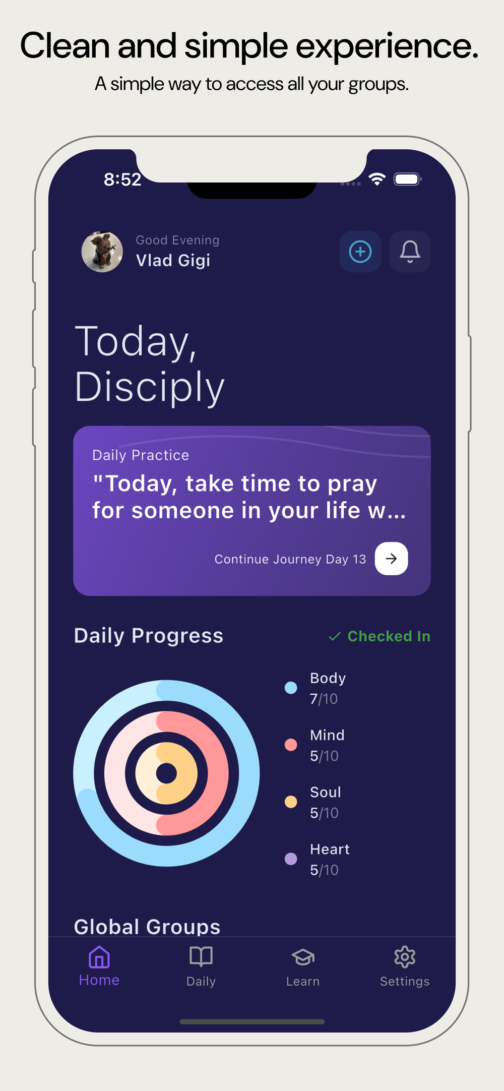 Disciply Mobile App