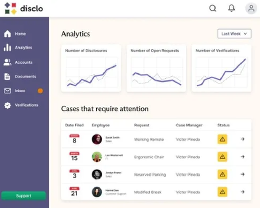 Disclo Screenshot 1