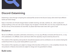 Discord-Datamining Screenshot 1