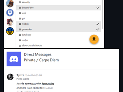 DiscordChatExporter Screenshot 1