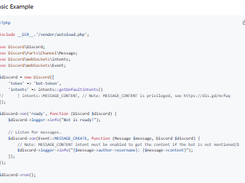 DiscordPHP Screenshot 1