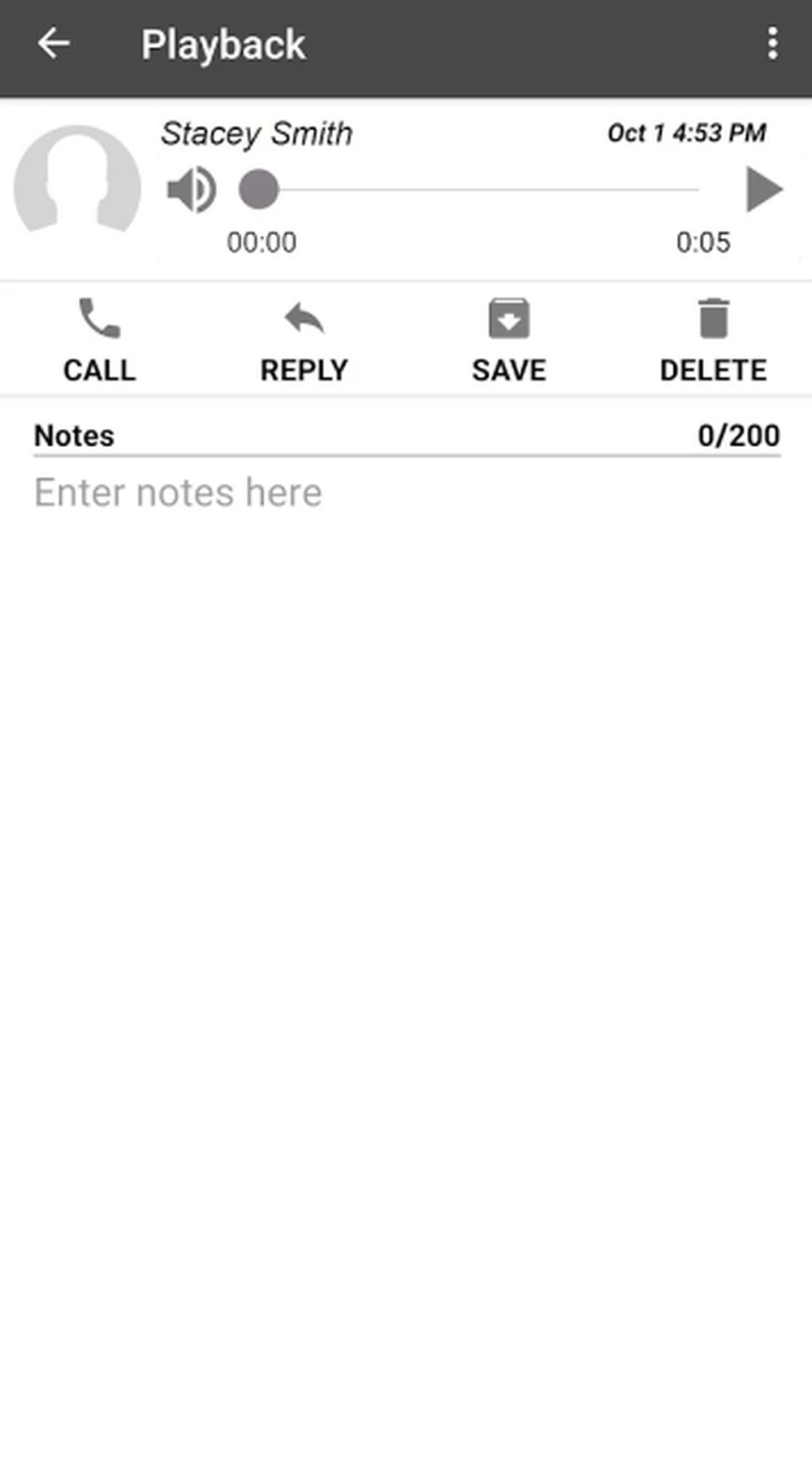 DISH Visual Voicemail Screenshot 1