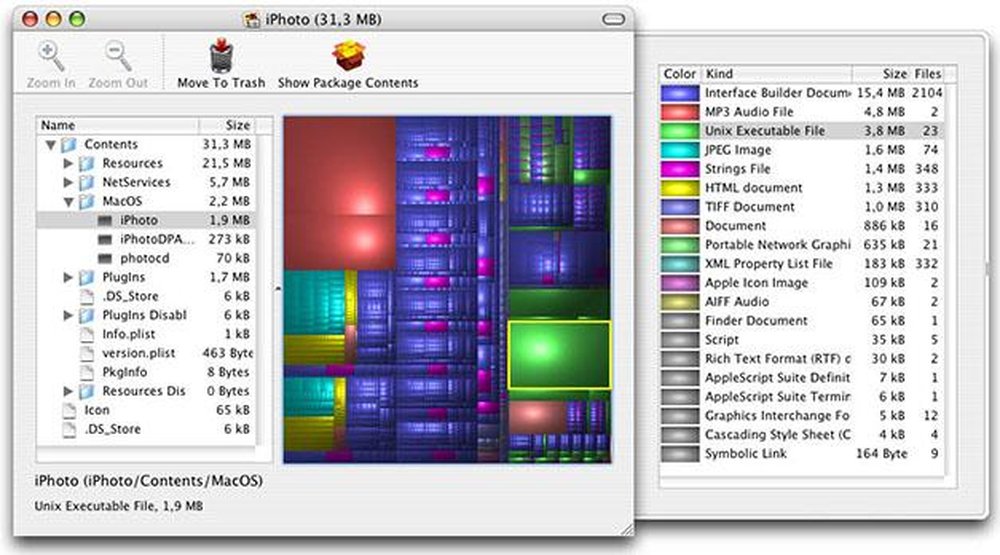 Disk Inventory X Screenshot 1