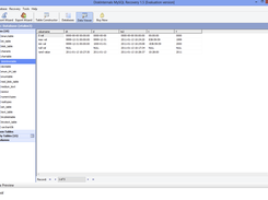DiskInternals MySQL Recovery Screenshot 1