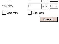 Files search using Pocket PC