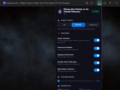 Disney plus Hotstar Enhancer Screenshot 1