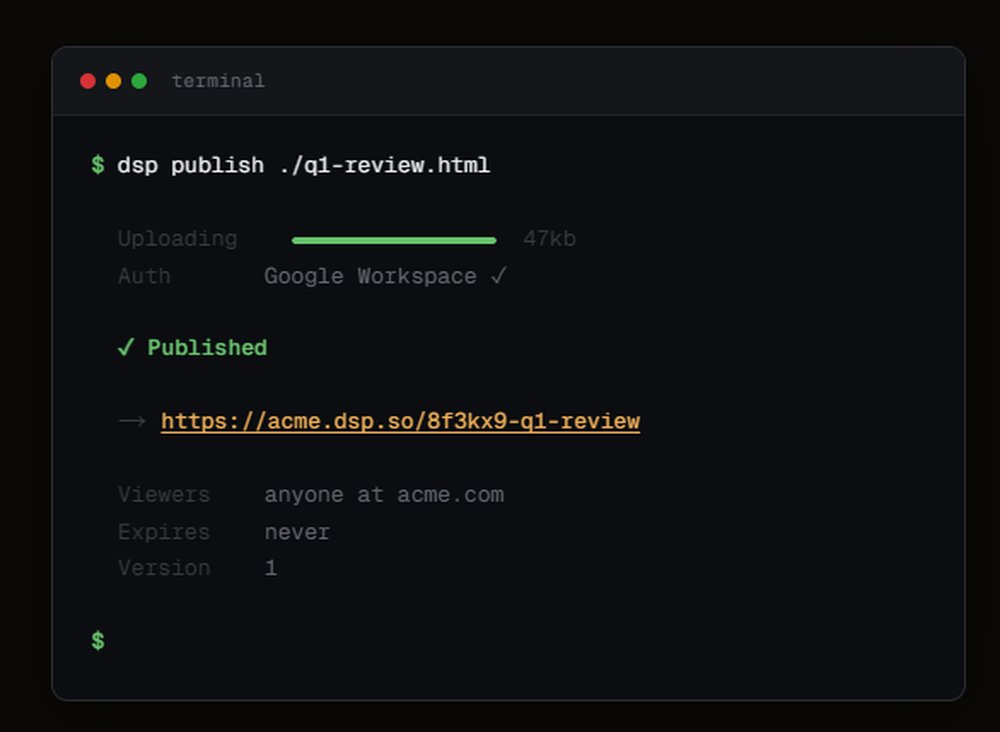 display.dev Screenshot 1