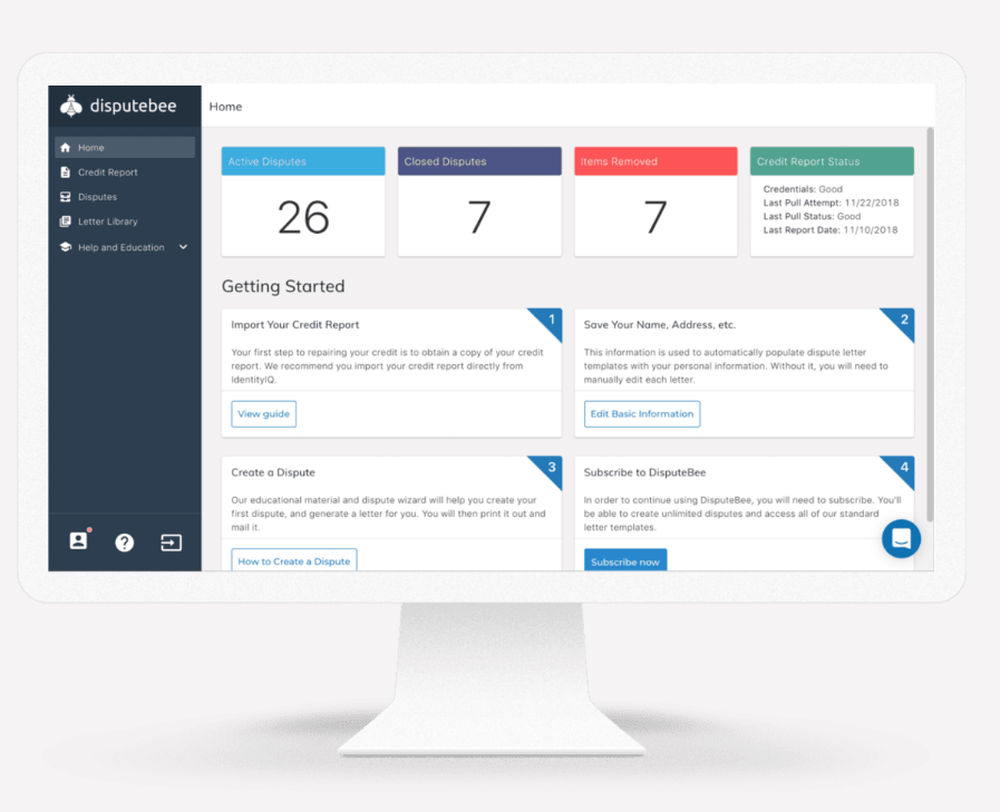 DisputeBee Screenshot 1