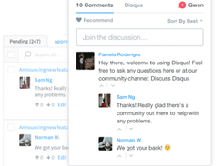 Disqus Screenshot 1