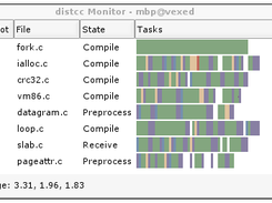 distcc Screenshot 1