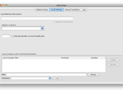 Local Settings Tab