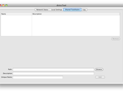 Shared Toolchains Tab