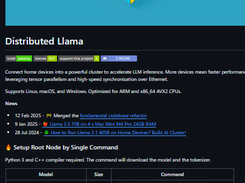 Distributed Llama Screenshot 1