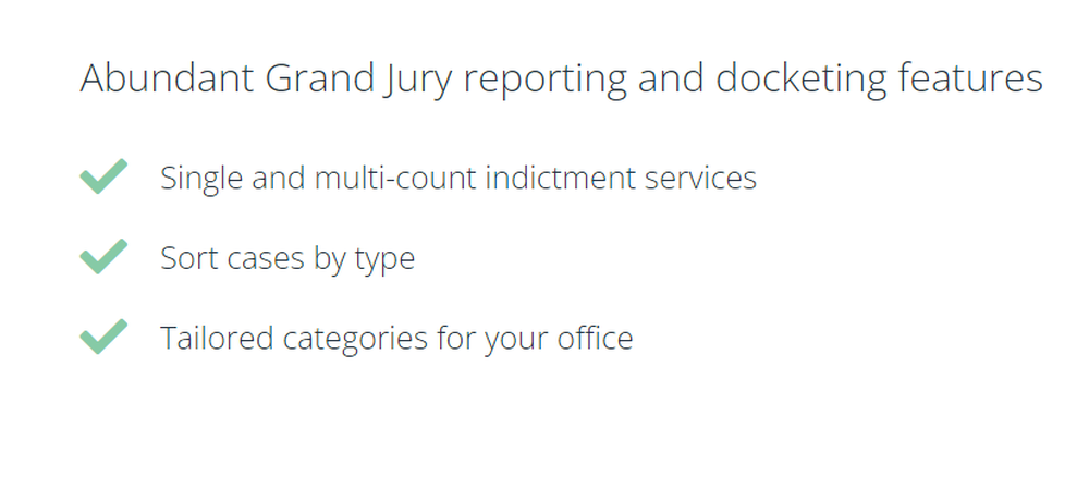 District Attorney Case Works Screenshot 1