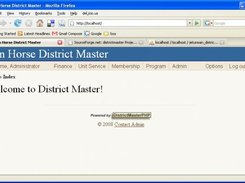 home page