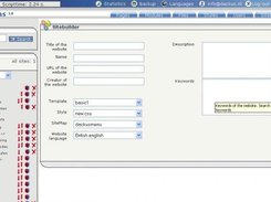 Build a new site in dit.cms via the sitebuilder