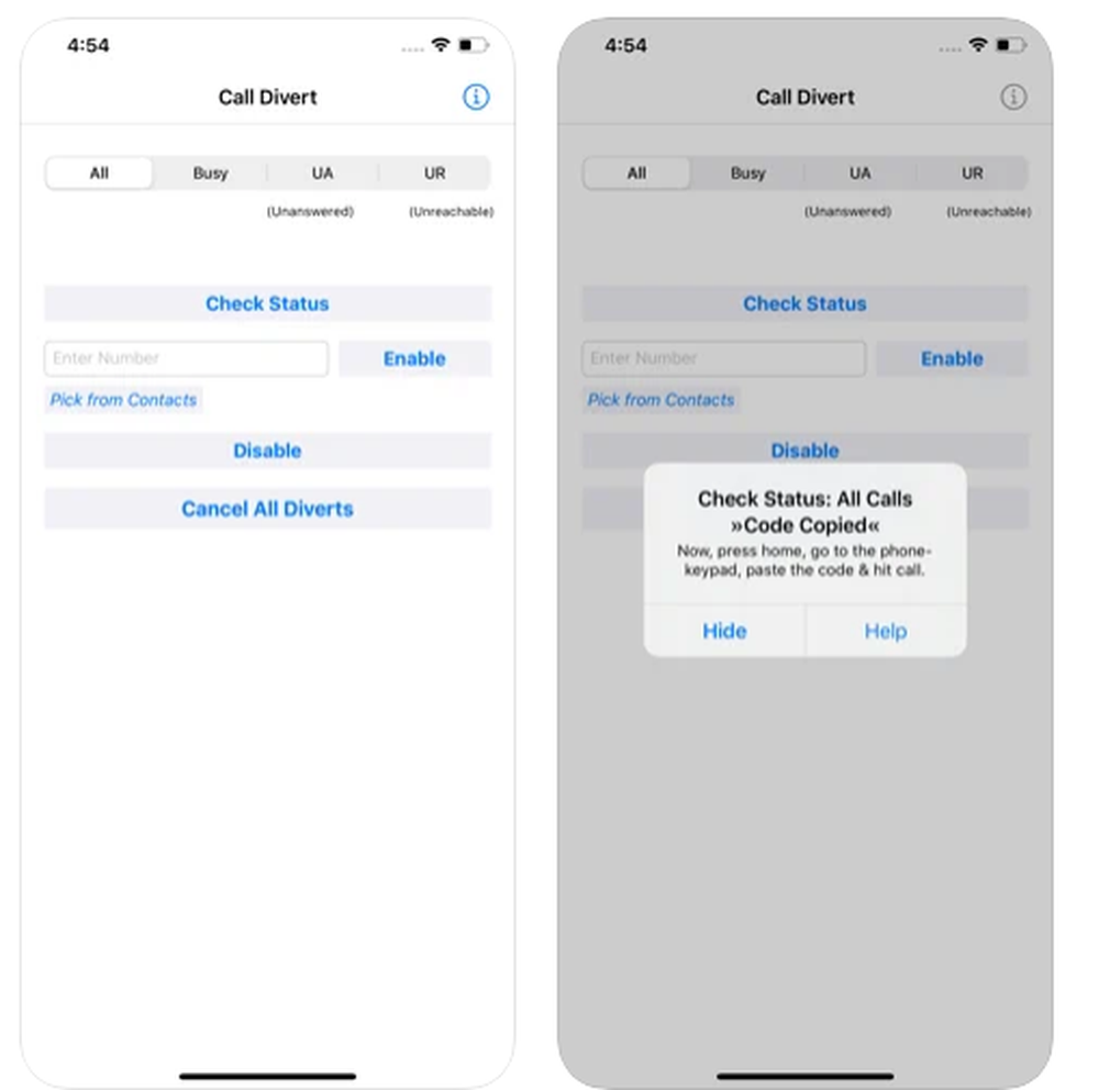 Divert Calls Screenshot 1