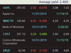 Dividend Tracker Screenshot 1