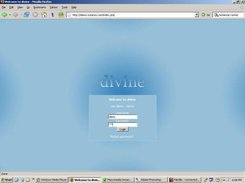 divine logging in. . .