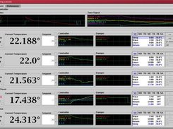 Debugging console, full view