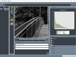Image with histogram