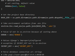 django-environ Screenshot 1