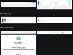 Django Filer Screenshot 1