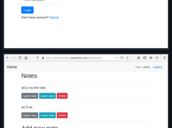 Django React Boilerplate Screenshot 1