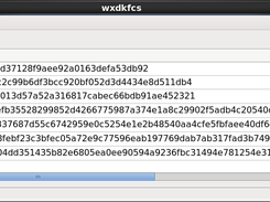 Checksum report created by wxdkfcs