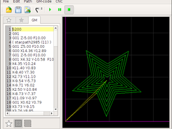 Star GM-codes path images generater in dlCAM